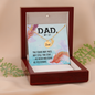 The years may pass - Dad Remembrance Necklace - JustFamilyThings
