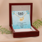 I'll hold you in my heart - Dad Remembrance Necklace - JustFamilyThings