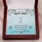 My Dear Navy Wife - Anchor Pendant Necklace - JustFamilyThings
