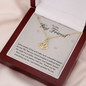 To my Best Friend - Some people arrive - Anchor Pendant Necklace - JustFamilyThings