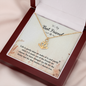 To my Best Friend - Life is partly - Anchor Pendant Necklace - JustFamilyThings