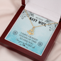 My Dear Navy Wife - Anchor Pendant Necklace - JustFamilyThings