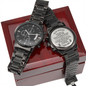 To My Husband, I Love You - Black Chronograph Watch - JustFamilyThings