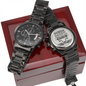 Ride Safe Daddy, Gift For Biker Dad - Black Chronograph Watch - JustFamilyThings