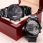 Great Fisherman Better Dad - Black Chronograph Watch - JustFamilyThings