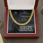 Difficult roads often lead to beautiful places - Cuban Link Chain - JustFamilyThings