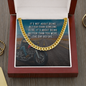 Biker - It's not about being better than someone else - Cuban Link Chain - JustFamilyThings