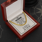 to my husband - I choose you - Cuban Link Chain - JustFamilyThings