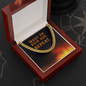 Wake up, kick ass, REPEAT - Cuban Link Chain - JustFamilyThings