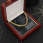 Difficult roads often lead to beautiful places - Cuban Link Chain - JustFamilyThings