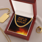Wake up, kick ass, REPEAT - Cuban Link Chain - JustFamilyThings