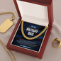 to my Military dad - Link Chain - JustFamilyThings