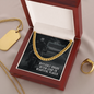 Difficult roads often lead to beautiful places - Cuban Link Chain - JustFamilyThings