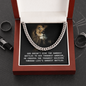 God doesn't give the hardest battles to his toughest warrior - Cuban Link Chain - JustFamilyThings