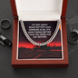 Biker - It's not about being better than someone else - Cuban Link Chain - JustFamilyThings