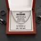 to my husband - I choose you - Cuban Link Chain - JustFamilyThings