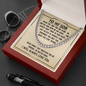 To My Son - Never Feel That You Are Alone - Cuban Link Chain - JustFamilyThings