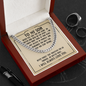 To My Son - Never Feel That You Are Alone - Cuban Link Chain - JustFamilyThings