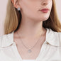 To My Gorgeous Wife - Love Knot Necklace + Earrings Set - JustFamilyThings