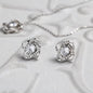 To My Gorgeous Wife - Love Knot Necklace + Earrings Set - JustFamilyThings