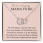 To An Amazing Mama To Be - Interlocking Circle Necklace - JustFamilyThings