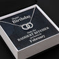 Happy Birthday - Bitches - Interlocking Circle Necklace - JustFamilyThings
