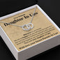 To Our Future Daughter In Law - Welcome To Our Family - Interlocking Circle Necklace - JustFamilyThings