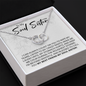 To My Soul Sister - Interlocking Circle Necklace - JustFamilyThings
