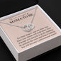 To An Amazing Mama To Be - Interlocking Circle Necklace - JustFamilyThings