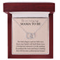 To An Amazing Mama To Be - Interlocking Circle Necklace - JustFamilyThings