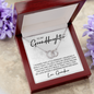 To My Granddaughter - Interlocking Circle Necklace - JustFamilyThings