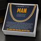 To My Man - Symbol Of My Promise To You - Link Chain - JustFamilyThings
