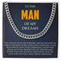 To The Man Of My Dreams - Link Chain - JustFamilyThings