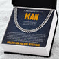 To My Man - Symbol Of My Promise To You - Link Chain - JustFamilyThings