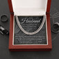 To My Husband - You May Not Have The Power Of Superman - Link Chain - JustFamilyThings