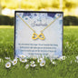 Gift to my Soulmate, Significant Other Heart Shaped Infinity Necklace - JustFamilyThings