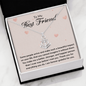 To my Best Friend - Some people arrive - Anchor Pendant Necklace - JustFamilyThings