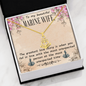 To My Beautiful Marine Wife - Anchor Pendant Necklace - JustFamilyThings