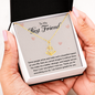 To my Best Friend - Some people arrive - Anchor Pendant Necklace - JustFamilyThings