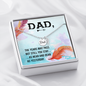 The years may pass - Dad Remembrance Necklace - JustFamilyThings