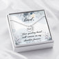 Your guiding hand - Dad Remembrance Necklace - JustFamilyThings