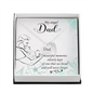 Beautiful memories - Dad Remembrance Necklace - JustFamilyThings