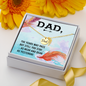 The years may pass - Dad Remembrance Necklace - JustFamilyThings