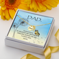 Somewhere in heaven - Dad Remembrance Necklace - JustFamilyThings