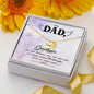 Goodbyes aren't forever - Dad Remembrance Necklace - JustFamilyThings