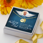Personalized - In Loving Memory Dad - Dad Remembrance Necklace - JustFamilyThings
