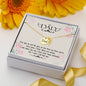 Time slips by - Dad Remembrance Necklace - JustFamilyThings