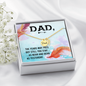 The years may pass - Dad Remembrance Necklace - JustFamilyThings