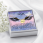 I miss you more than words can describe - Dad Remembrance Necklace - JustFamilyThings