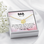 Death changes nothing - Dad Remembrance Necklace - JustFamilyThings